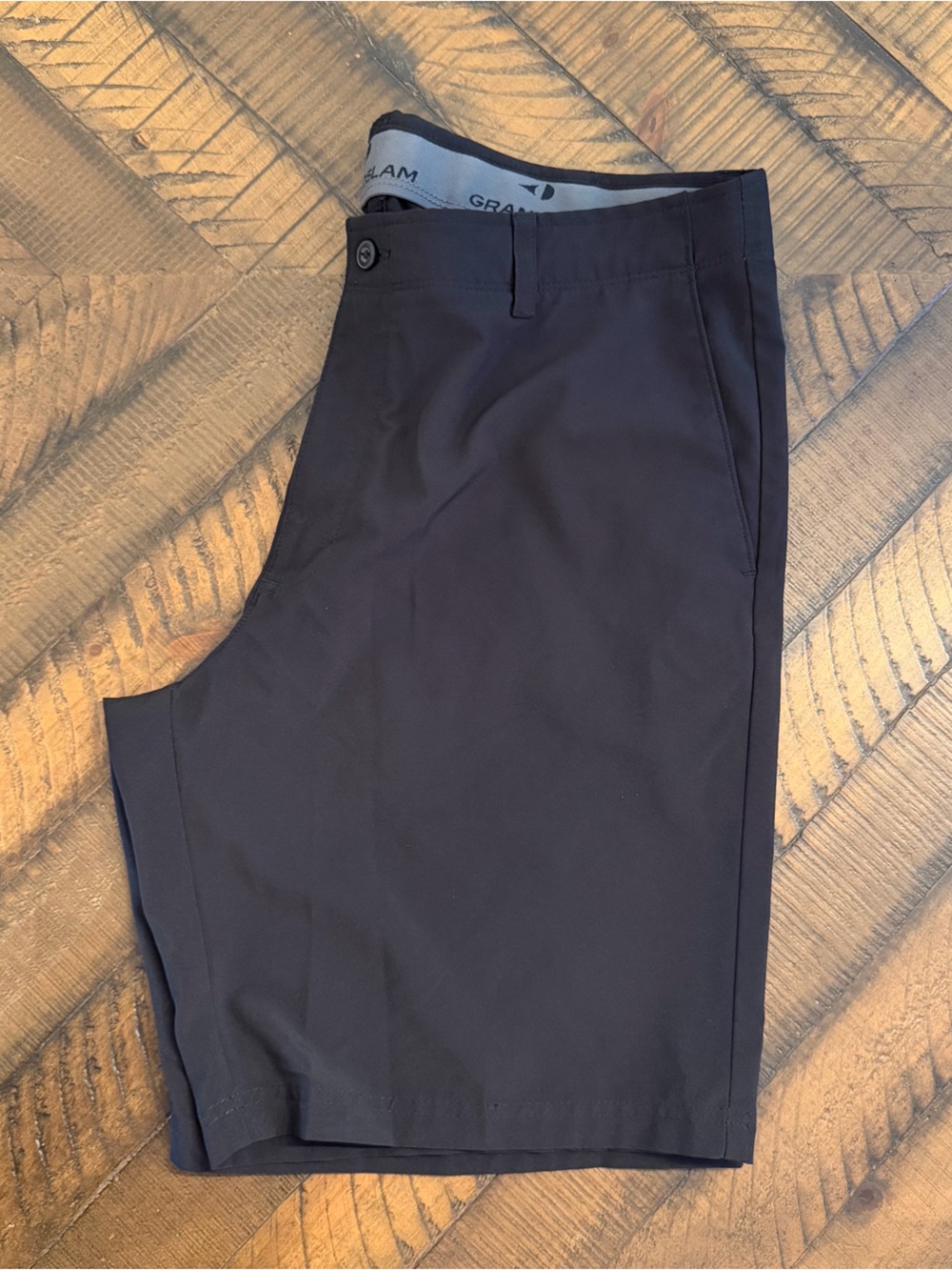 Grand Slam Black Casual Golf Shorts